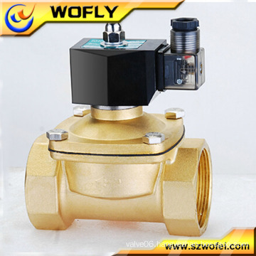 Cheap solenoid valve2T series low pressure 220V AC brass solenoid valve